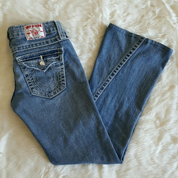 True Religion Denim - True Religion "Joey Big T" Swarovski Crystal Jeans